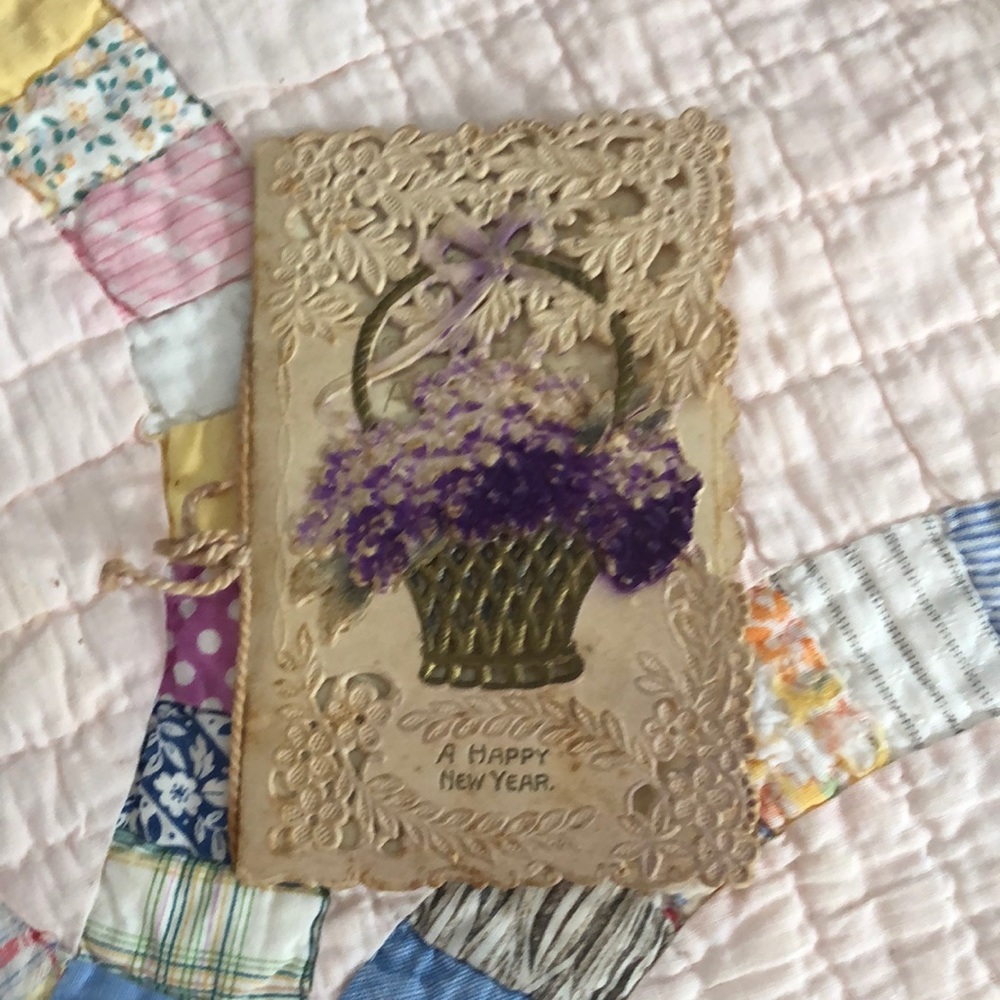 Happy New Year 1907 Card (117 year old card)
